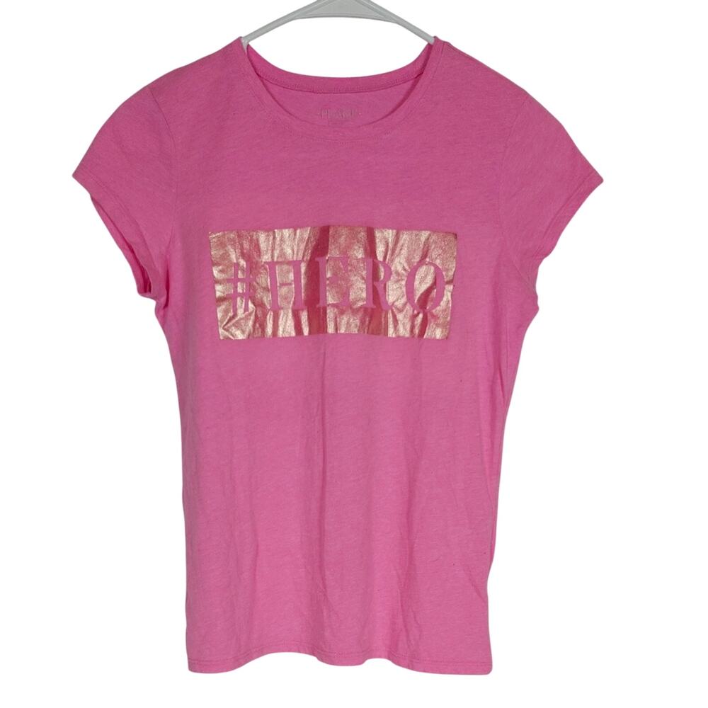 Girl's Short Sleeve t-shirt #HERO Sz. XL / 14 | LIKE NEW Children's Place